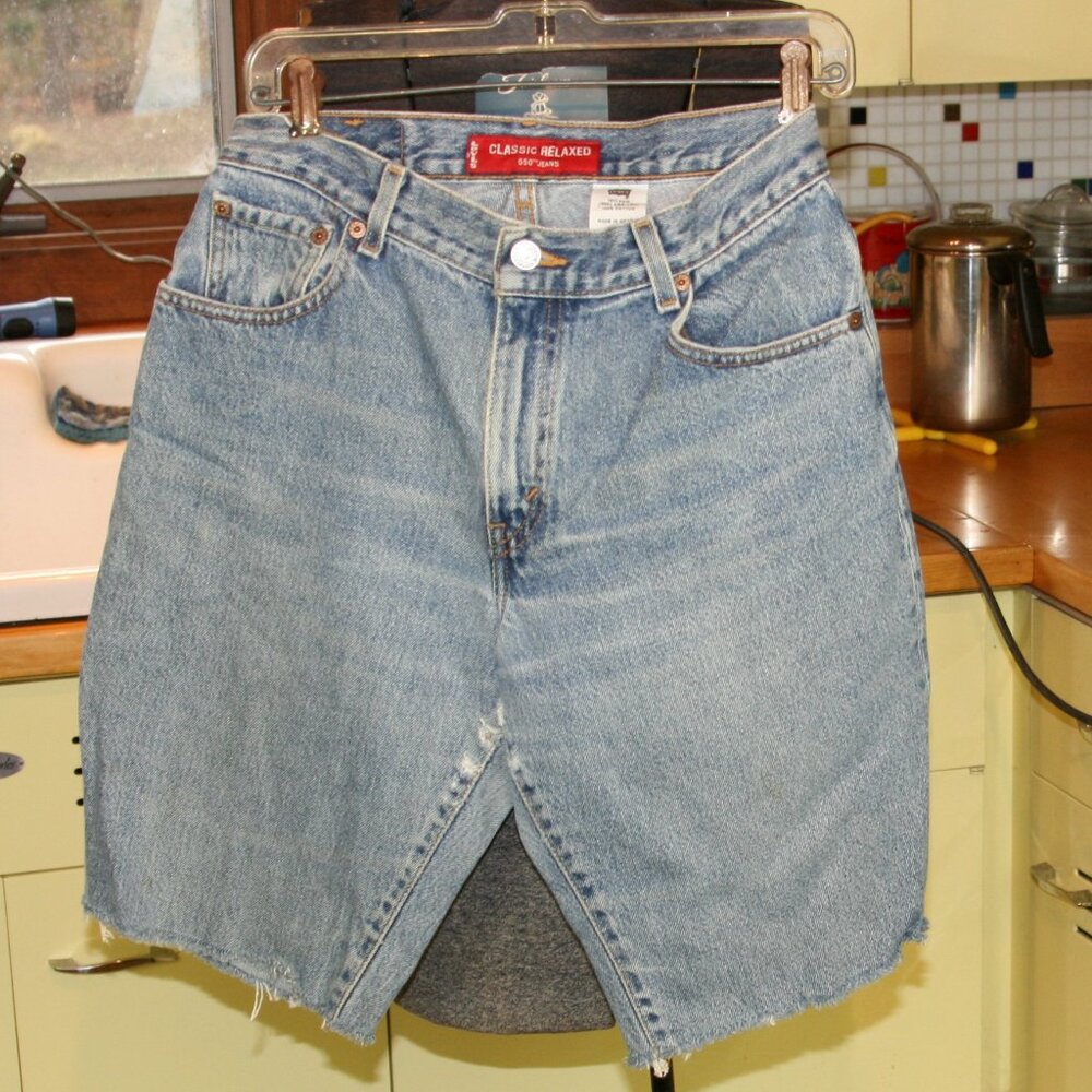 Levi's 550 Homemade Jeans Shorts